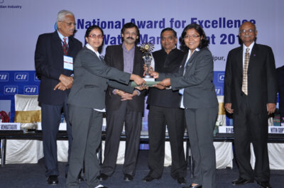 Award For Excellence In Water Management