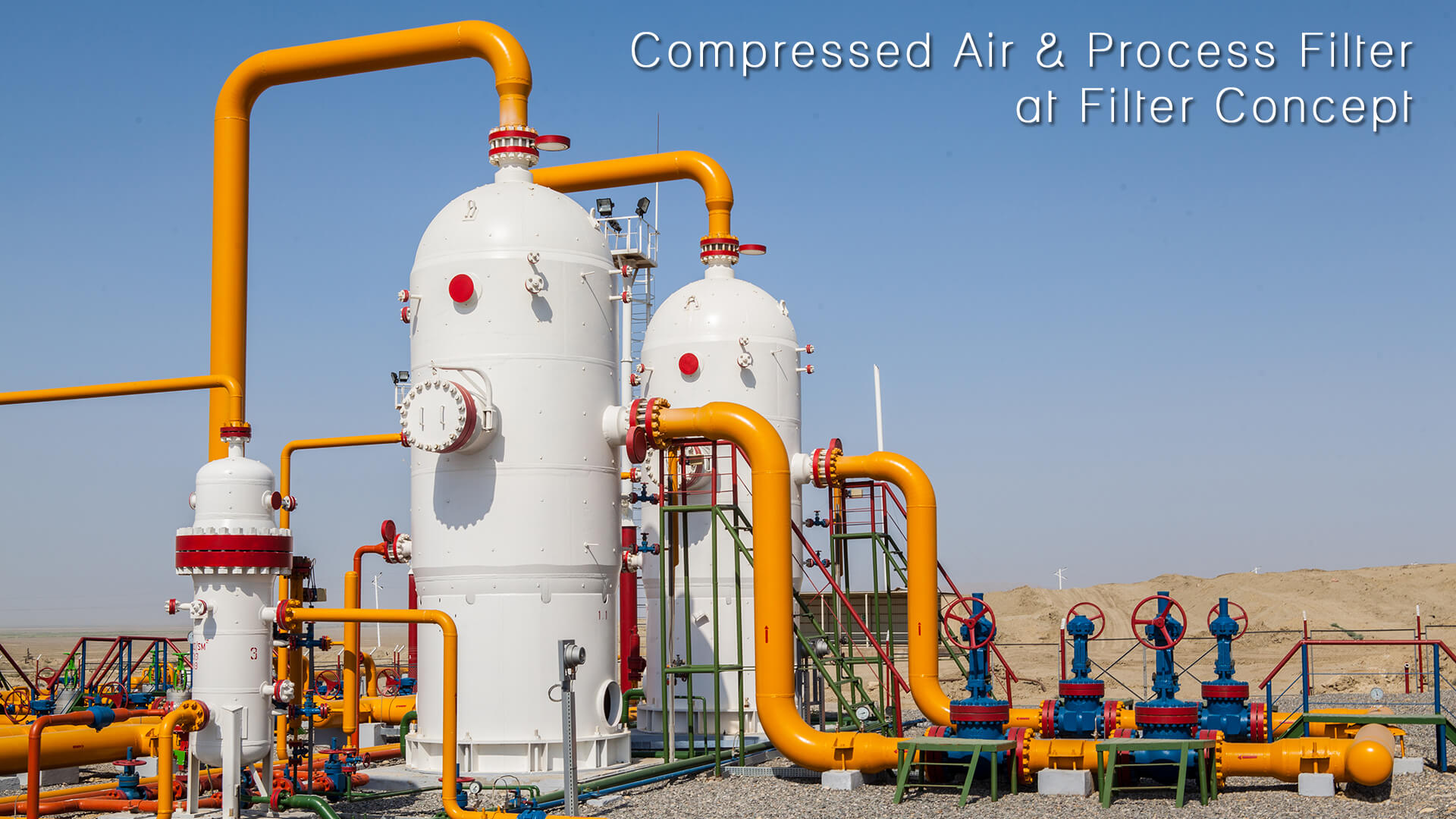 Compressed Air & Process Filter at Filter Concept