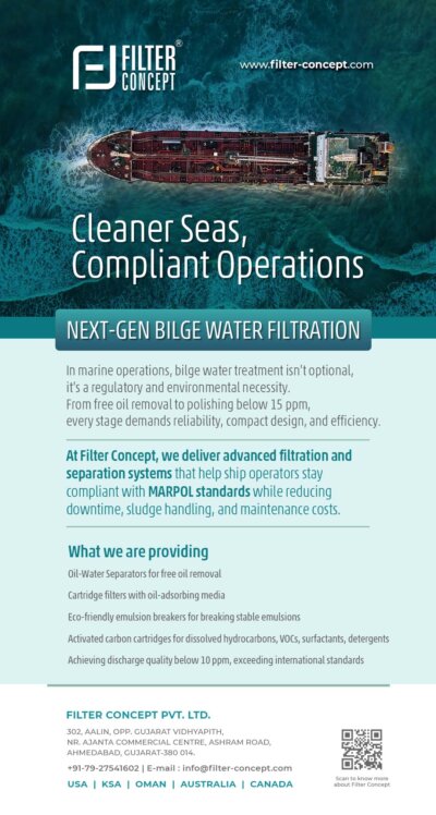 BILGE WATER FILTRATION