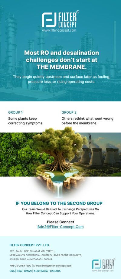 MOST RO AND DESALINATION CHALLENGES